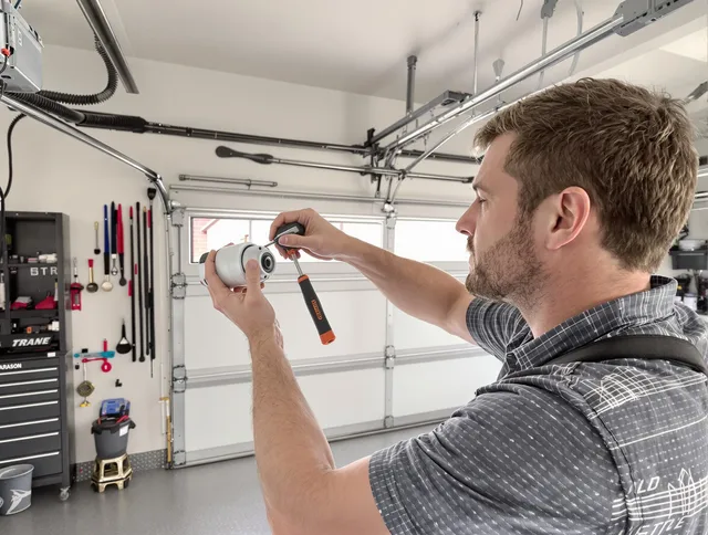 Garage door opener repair service by Aliso Viejo Garage Door Repair in Aliso Viejo
