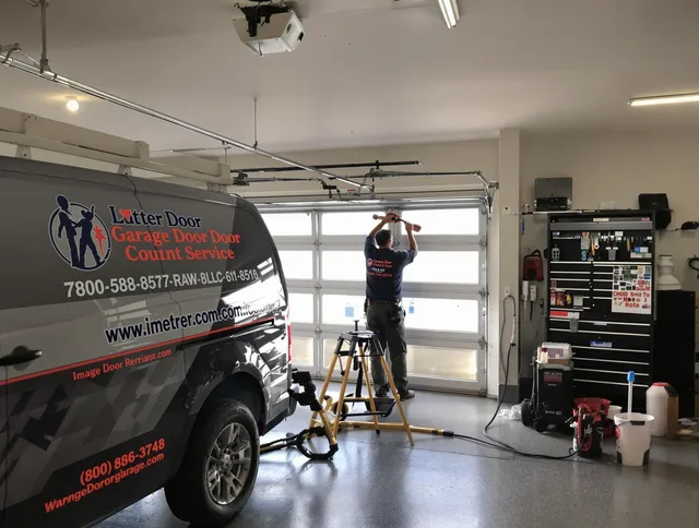 Aliso Viejo Garage Door Repair team performing same-day garage door repair in Aliso Viejo
