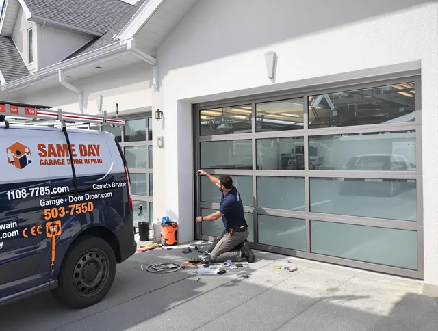 Same-day garage door repair service by Aliso Viejo Garage Door Repair in Aliso Viejo